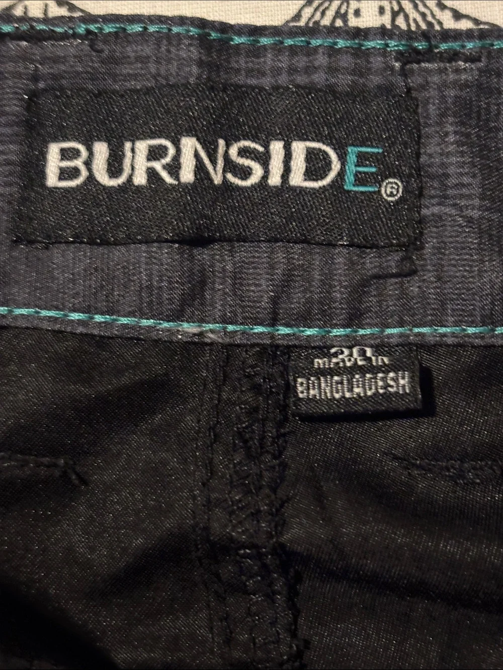 burnside Black Men's Cargo Shorts with Utility Pockets